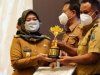 Pemkab Lampung Selatan,Raih Terbaik Ke-III Penghargaan Pembangunan Daerah SABURAI 2022