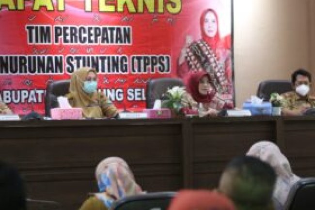 Pemkab Lampung Selatan Gelar Rapat Penentuan Desa Lokus Stunting 2023