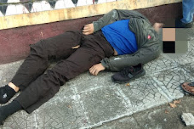 Tabrak Ayla, Pemotor Terkapar