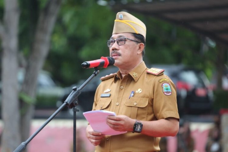 Sekretaris Daerah Lampung Selatan Pinta Waspada Virus PMK pada Hewan Qurban Jelang Idul Adha serta Pinta ASN dan THLS Tingkatkan Disiplin