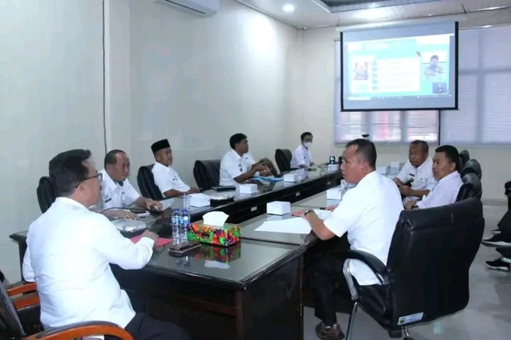 Pemkab Lamsel Hadiri Konferensi Tahunan SDGs Indonesia Tahun 2022 Secara Virtual