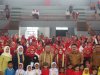 Bupati Lamsel dan Bunda PAUD Hadiri Gebyar PAUD Lampung Selatan 2023