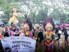 Ribuan Masyarakat Antusias Saksikan Parade Budaya Jumbara PMR Ke-IX di Kalianda