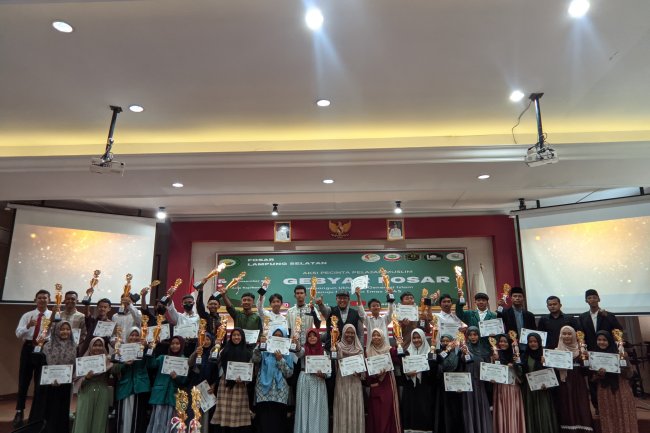 Puncak APPM ke-16, Fosar Lamsel Dorong Eksistensi Rohis Menangkal Kenakalan Remaja 