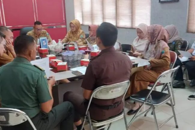 Tim Satgas Ketahanan Pangan Lampung Selatan Gelar Rakor, Bahas Ketersediaan Bahan Pangan Pokok