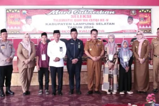 STQ ke-V Tingkat Kabupaten Lampung Selatan Resmi Dibuka, Diikuti 238 Peserta