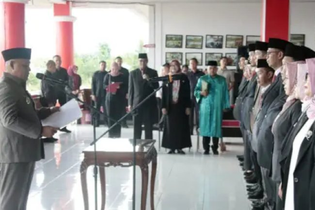 Enam Pejabat Eselon II Hasil Selter JPTP Pemkab Lampung Selatan Dilantik, Berikut Daftarnya