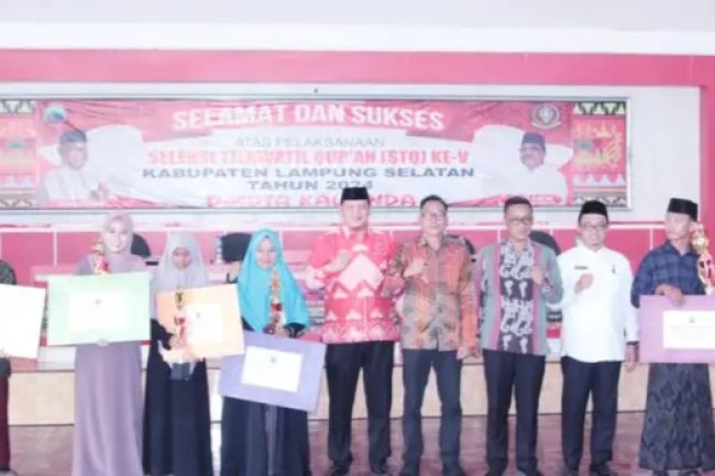 STQ ke-V Tingkat Kabupaten Lampung Selatan Resmi Ditutup
