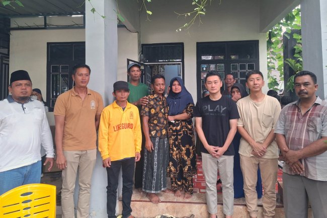 Kadis Pariwisata Lamsel dan Rio By The Beach Kunjungi Keluarga Korban Tenggelam di Tulang Bawang, Keluarga: Kami Ikhlas