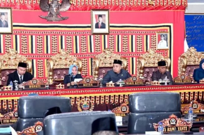 Pandu Sampaikan Rancangan APBD 2025, Diproyeksi Sebesar Rp2,3 Triliun