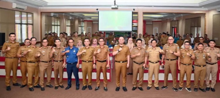 Bahas Kesiapan Pilkada 2024, Pemkab Lampung Selatan Gelar Rakor Pejabat