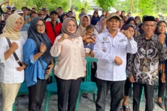 Komisi III DPRD Lampung Selatan Yuti Rama Yanti Gelar IPWK, Masyarakat Minta Perbaiki Jalan Sepanjang 5 Kilometer