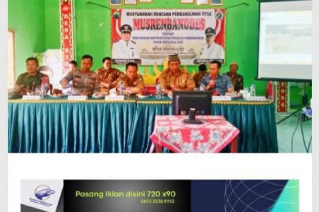 Hadiri Musrenbangdes di Sidomulyo, Anggota DPRD Lampung Selatan Agus Sartono Perjuangkan Aspirasi Masyarakat