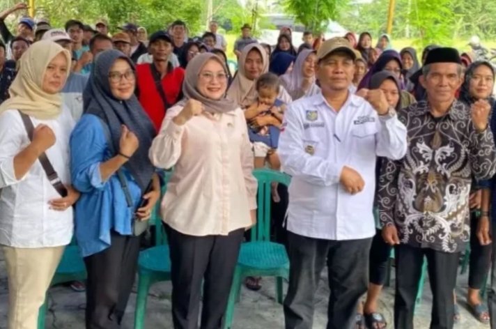 Komisi III DPRD Lampung Selatan Yuti Rama Yanti Gelar IPWK, Masyarakat Minta Perbaiki Jalan Sepanjang 5 Kilometer