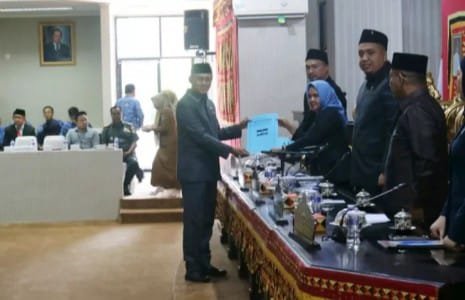 Sidang Paripurna RAPBD Tahun Anggaran 2025, Fraksi Demokrat DPRD Lampung Selatan Soroti dan Beri Cacatatan Tegas