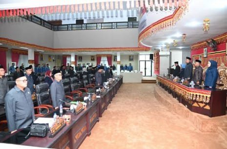 DPRD Lampung Selatan bersama Pemkab Lamsel menggelar rapat paripurna Rancangan Peraturan Daerah tentang Pemberian Insentif dan Kebijakan Investasi