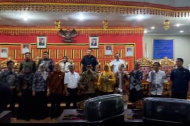 Sambut Kunker Anggota DPRD Waykanan, Ketua DPRD Lampung Selatan Erna Yusneli: Pentingnya Pembahasan LKPJ Berbasis Kajian Akademik