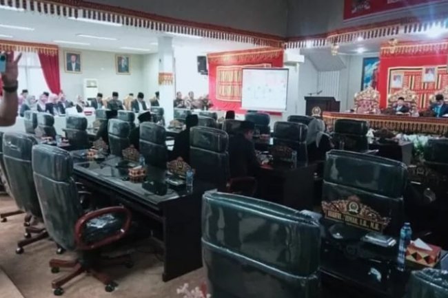 DPRD Lampung Selatan Gelar Rapat Paripurna Mendengarkan Pidato Kenegaraan Presiden RI
