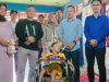 Wakili Bupati dan Anggota DPRD Lamsel Bantu Kursi Roda untuk Dua Balita Berkebutuhan Khusus